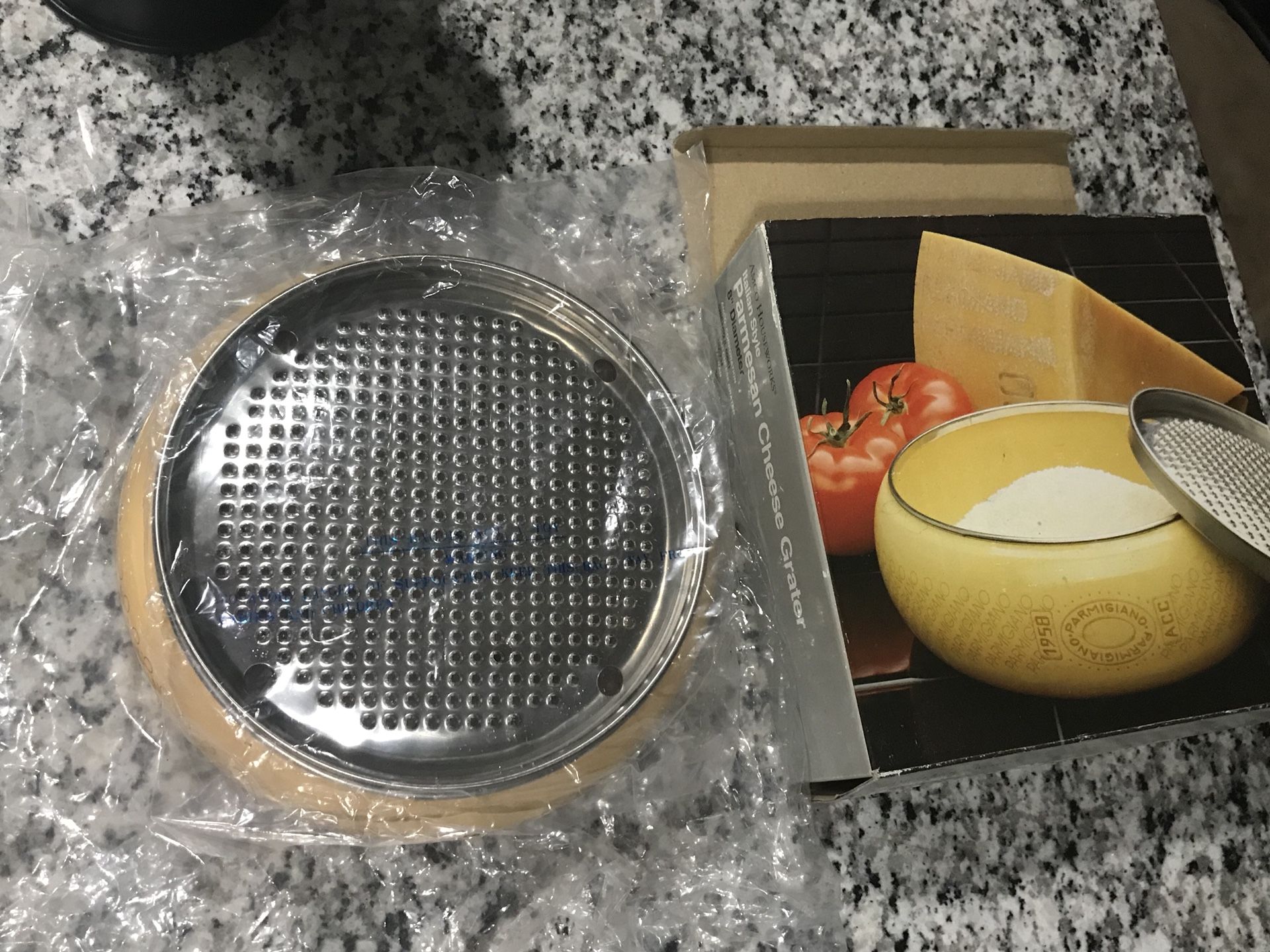 Antique brand new Parmesan cheese grater