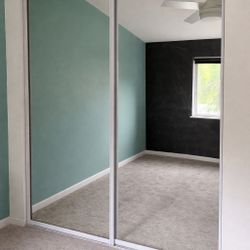 Mirrored Closet Doors