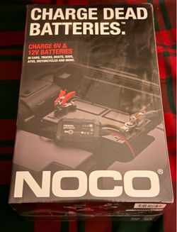 NOCO GENIUS5 6V 12V 4A Smart Battery Charger