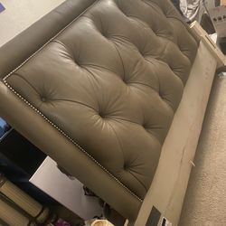 Ferguson Copeland Cali king size bed  backboard and pillars vintage