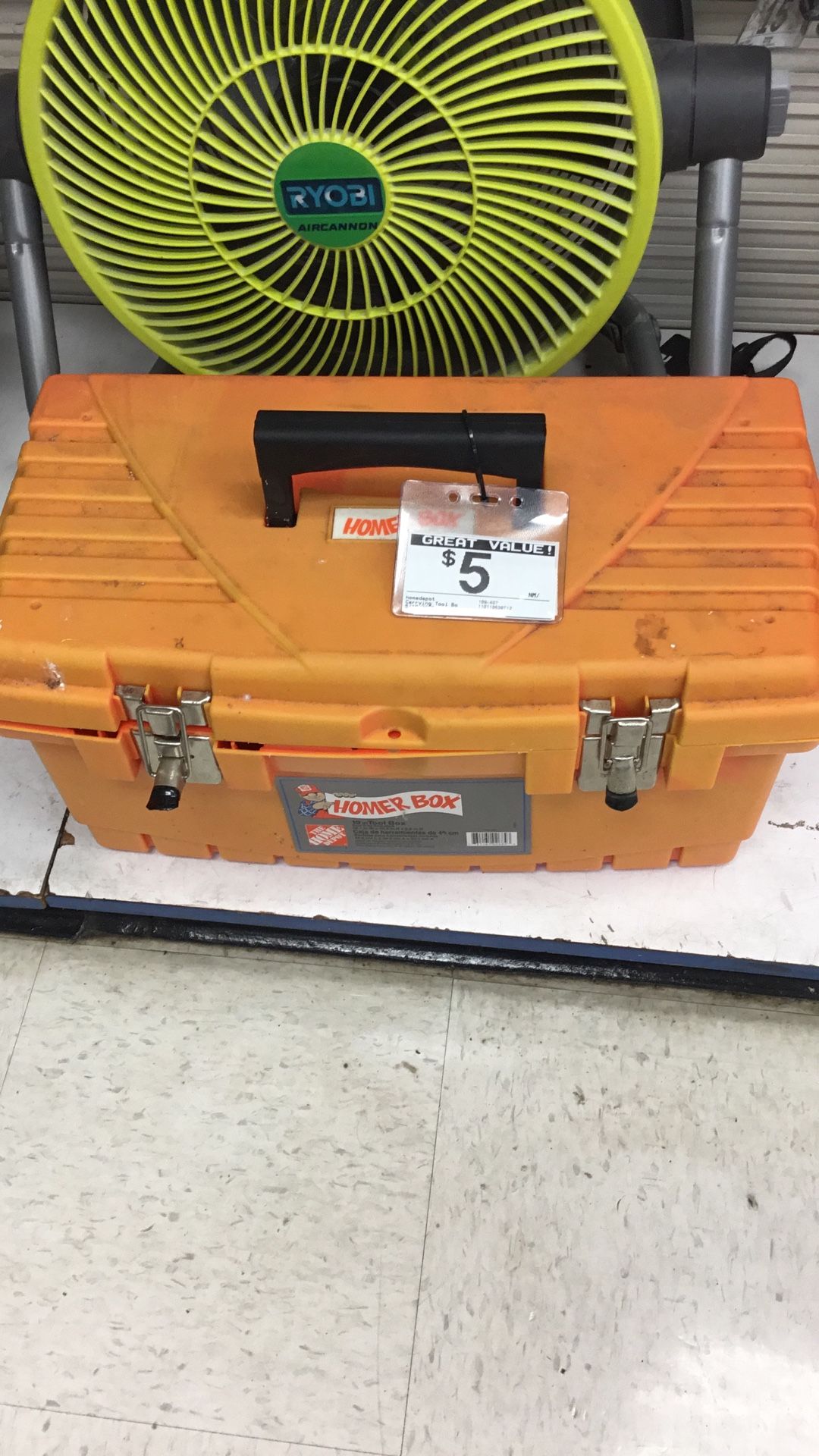 $5. Carrying Tool Box