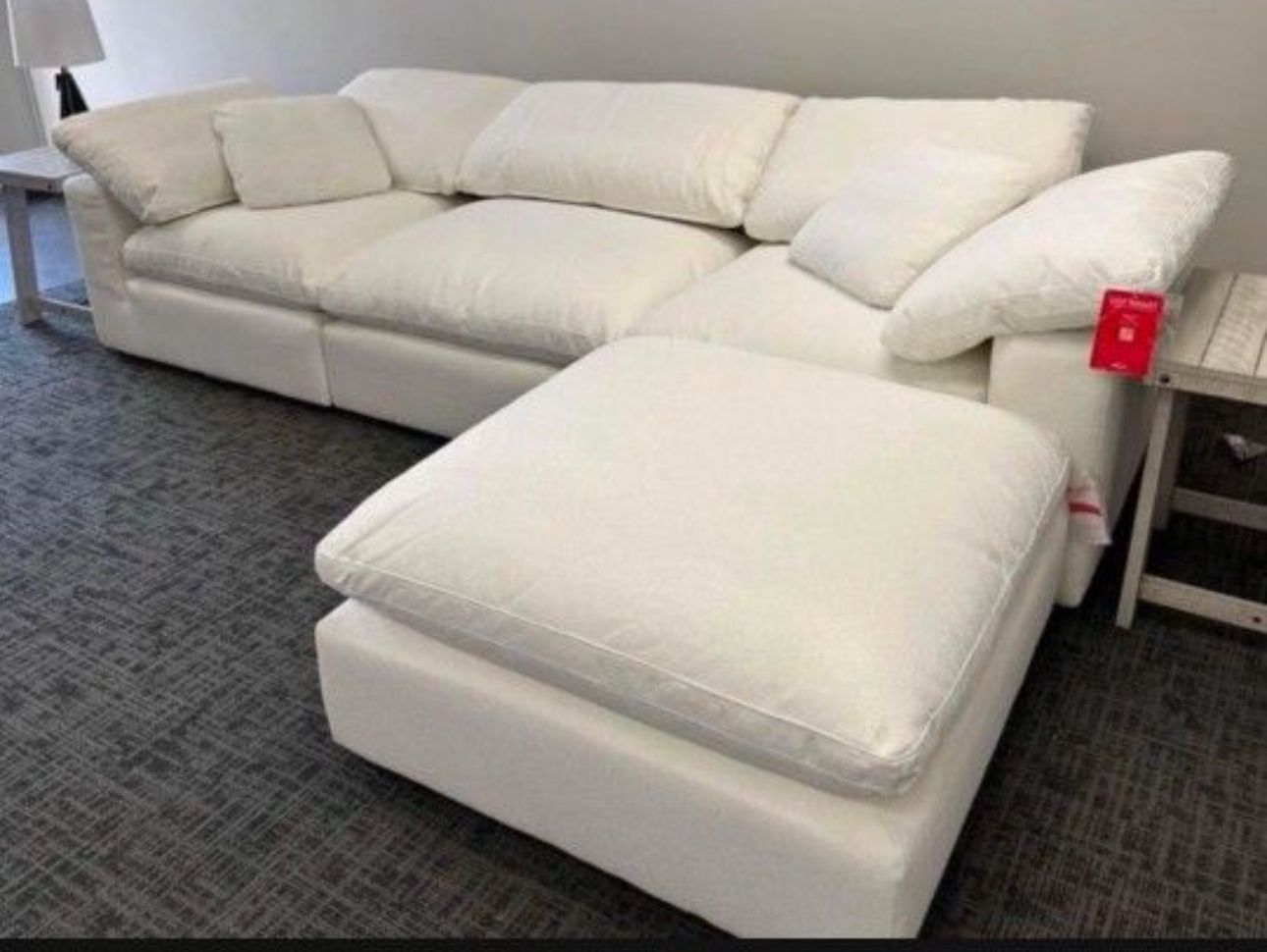 New White Cloud Sectional- Shop Now Pay Later