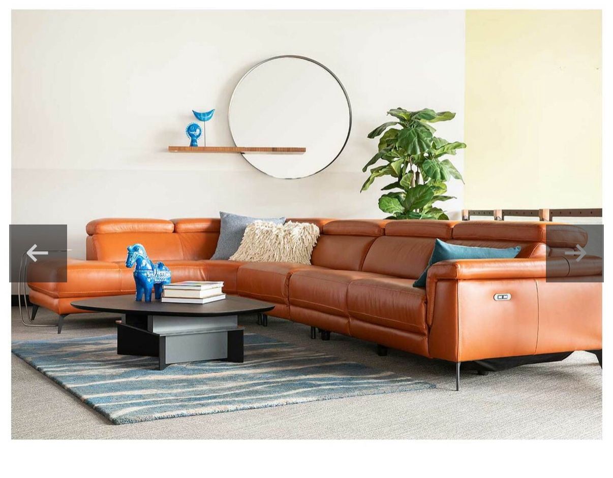 Kasala Leather Sectional