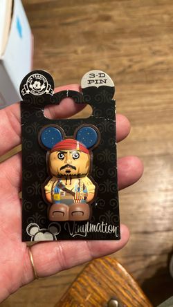 Disney vinylmation  captain Jack  sparrow pin