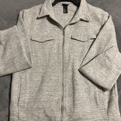 H & M Zip Up Sweater 
