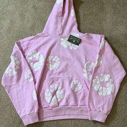 Pink Denim Tears Hoodie