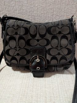 Coach Soho Signature Jacquard Crossbody/Shoulder Bag