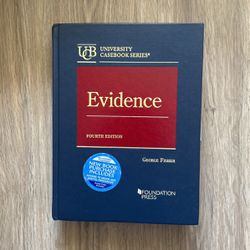 Evidence University Casebook Series