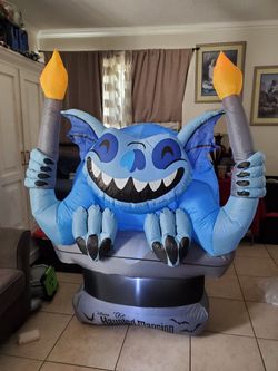 Hunted Mansion Gargoyle Halloween Inflatable 
