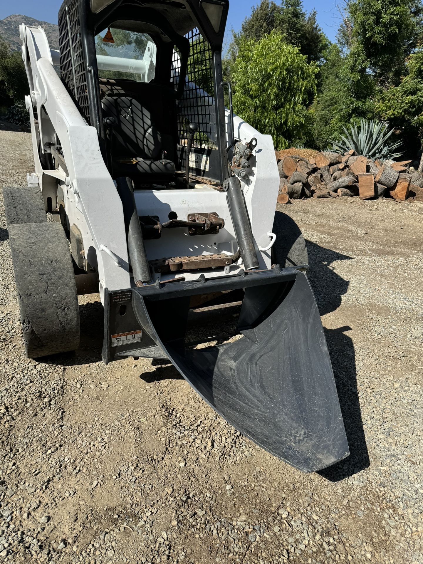Skid Steer Stump Bucket