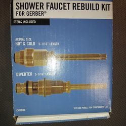Brand new everbuilt shower faucet rebuild kit $40