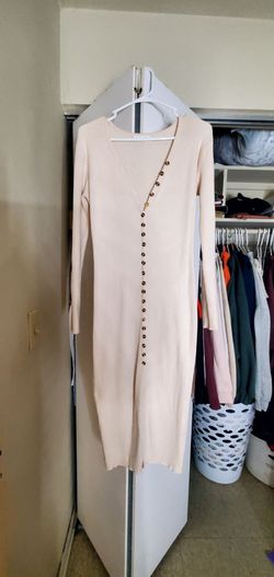 Creme Sweater Dress