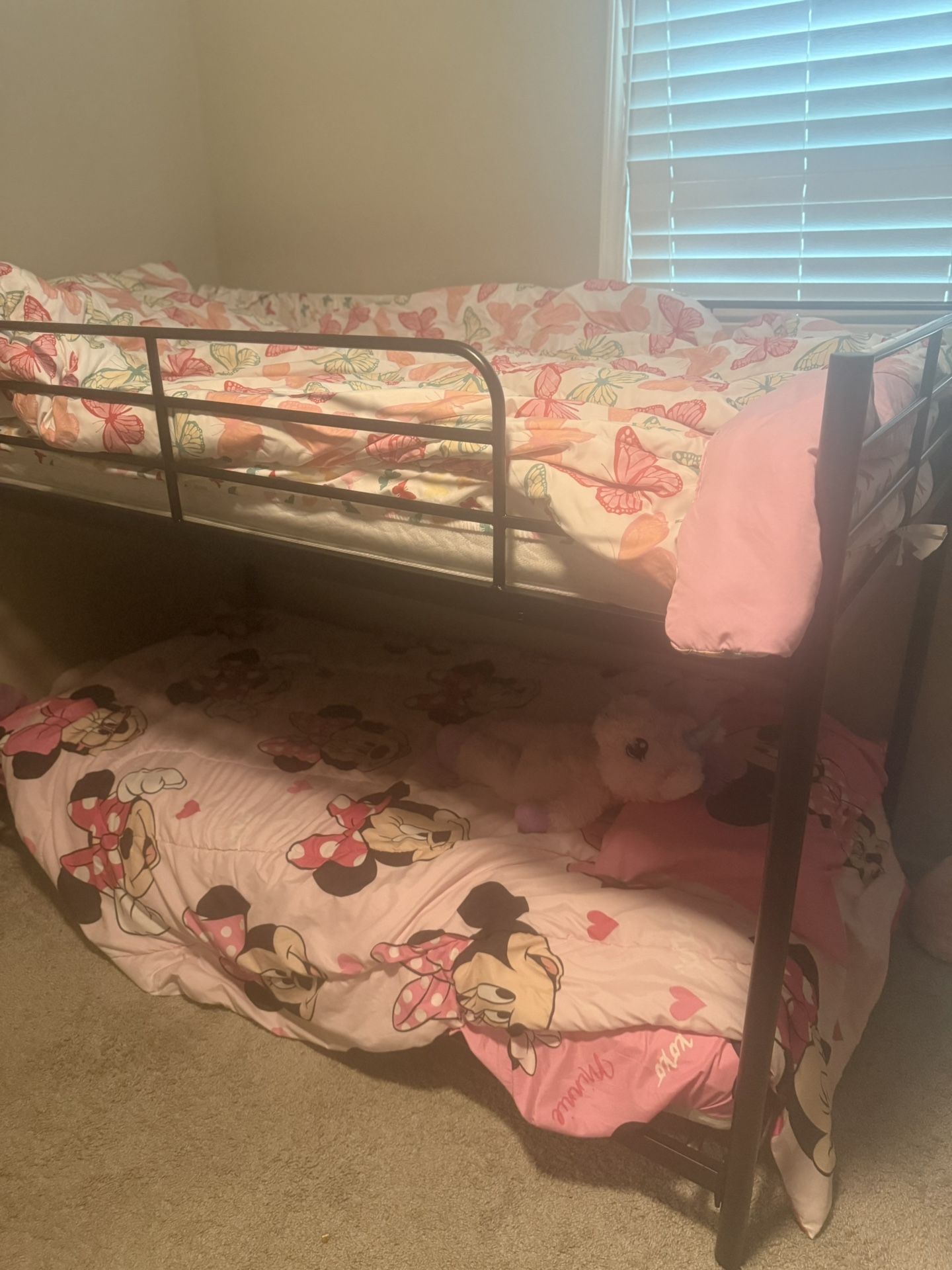 Black Metal Bunk Bed