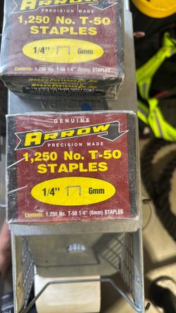 Staples for staple gun