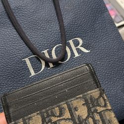 Dior Oblique Card Holder 