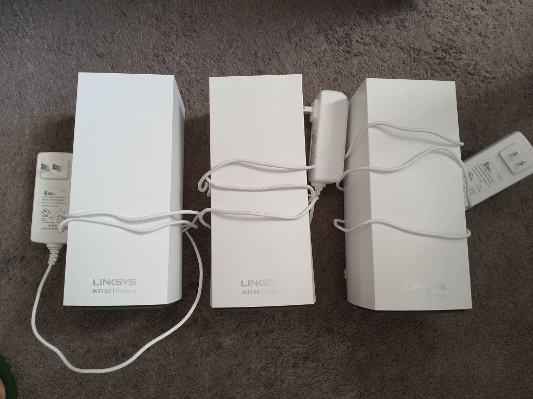 Linksys - Atlas Max AXE8400 Tri-Band Mesh Wi-Fi 6E System- (3-pis)

, For  1pis  Price Is $70.00