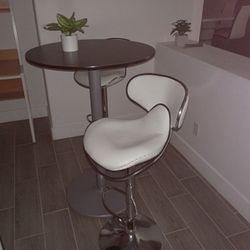 Stool Bar Table And 2 Chairs 