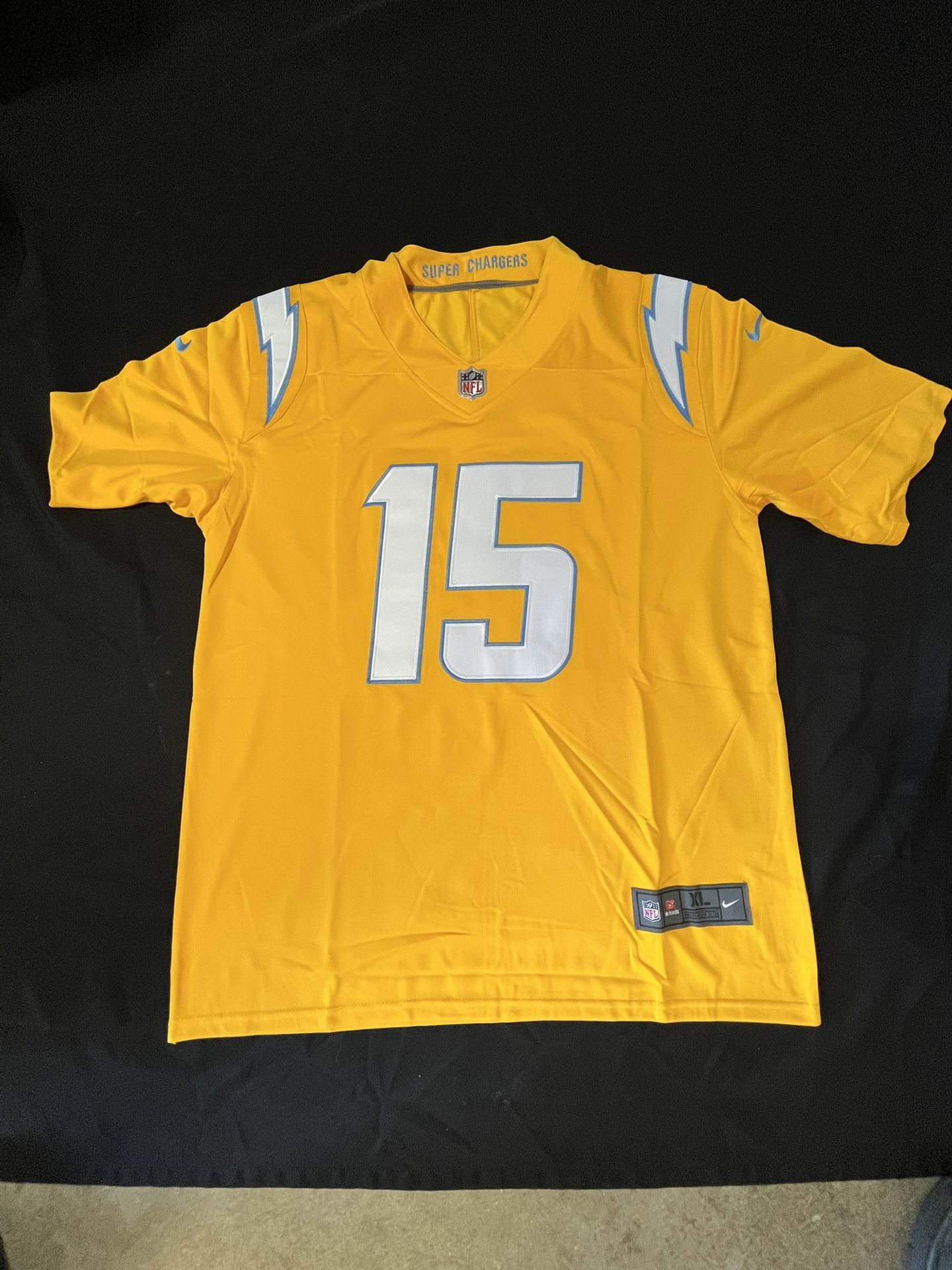 Alternate Gold 2025 Style Ladd McConkey Chargers 100% Stitched Jerseys