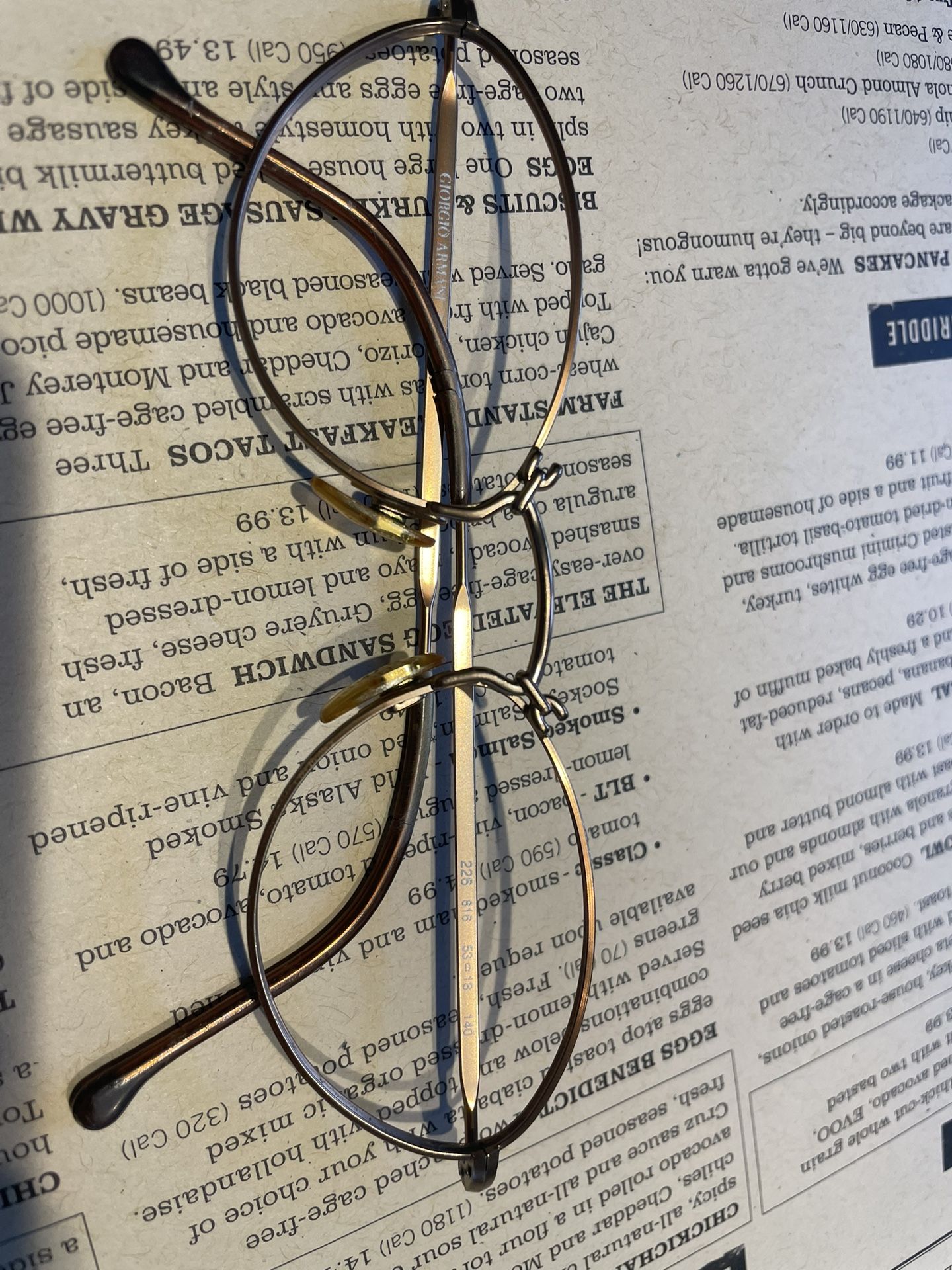 Giorgio Armani Glasses Frame