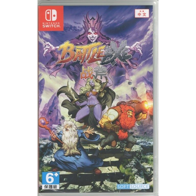 BATTLE AXE | STANDARD EDITION | SOFTSOURCE GAMES | SWITCH PHYSICAL | NEW IN BOX | FACTORY SEALED