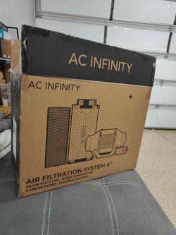 AC Infinity Air Filtration Kit 4” with Environment Controller
Temperature Humidity VPD Control