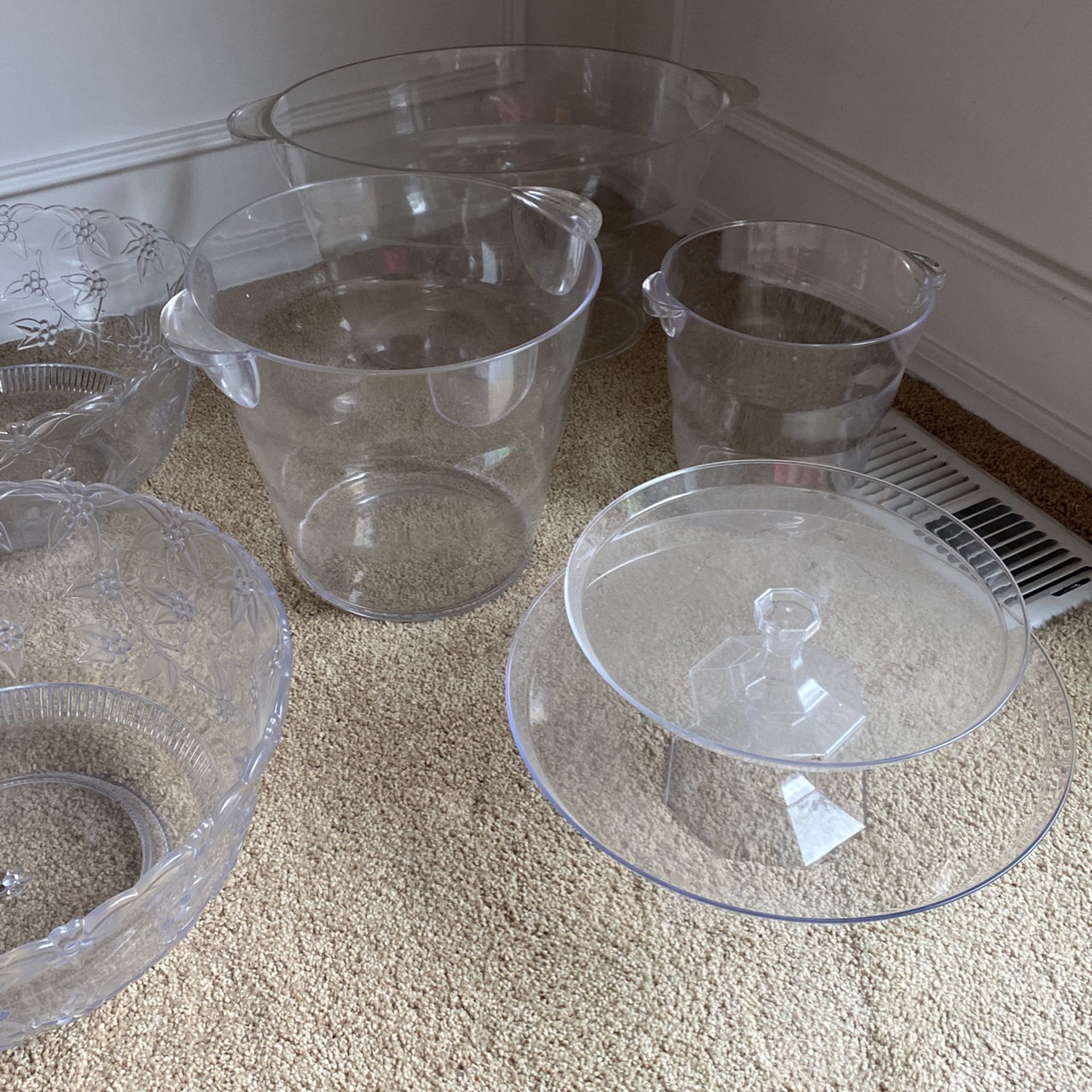 Lot of Party serving pieces - Make Offer