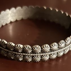 Silver Bangle Bracelet Cute 