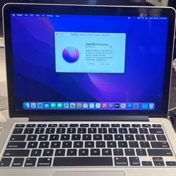 Macbook With MacOS Monterey 13 Inch 2015