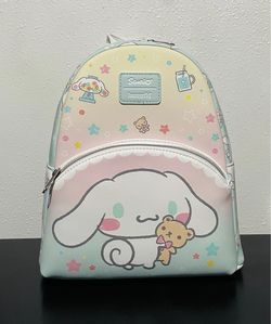 Sanrio Loungefly Cinnamoroll Bear Treats Mini Backpack