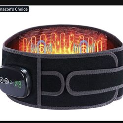 New in a sealed box Heating Pad for Back, Cordless Lower Back Massager with Heat, Electric Heating Pad Wrap for Period Cramps Lower Back Neck Shoulder