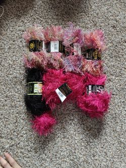 Lion Brand Yarn Fun Fur Lot