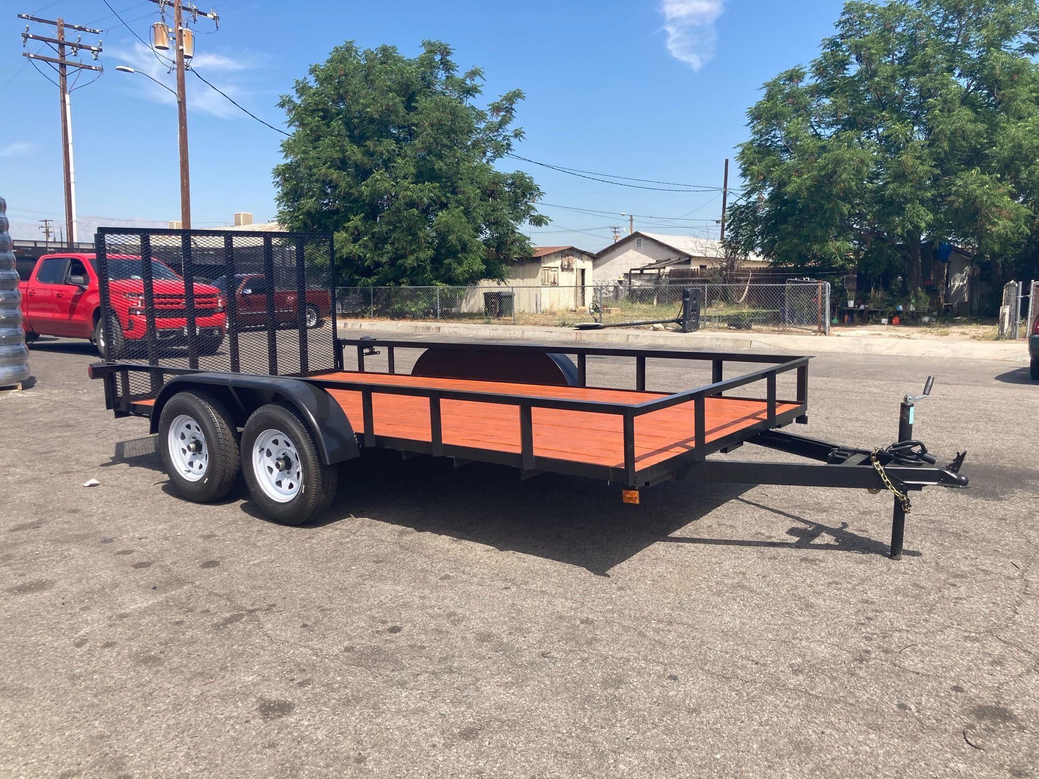 2025 Sky Trailers Utility Trailer 8.5x14x1 Tandem Axle