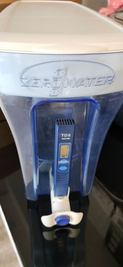 Zero water filter with 6 replacement filters
