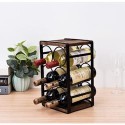 New In Box Wine Rack For Counter 