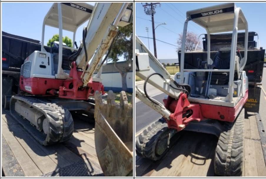 2013 Takeuchi TB235 mini excavator