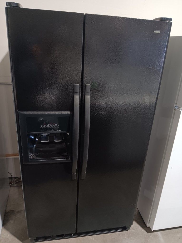 Black Kenmore Refrigerator