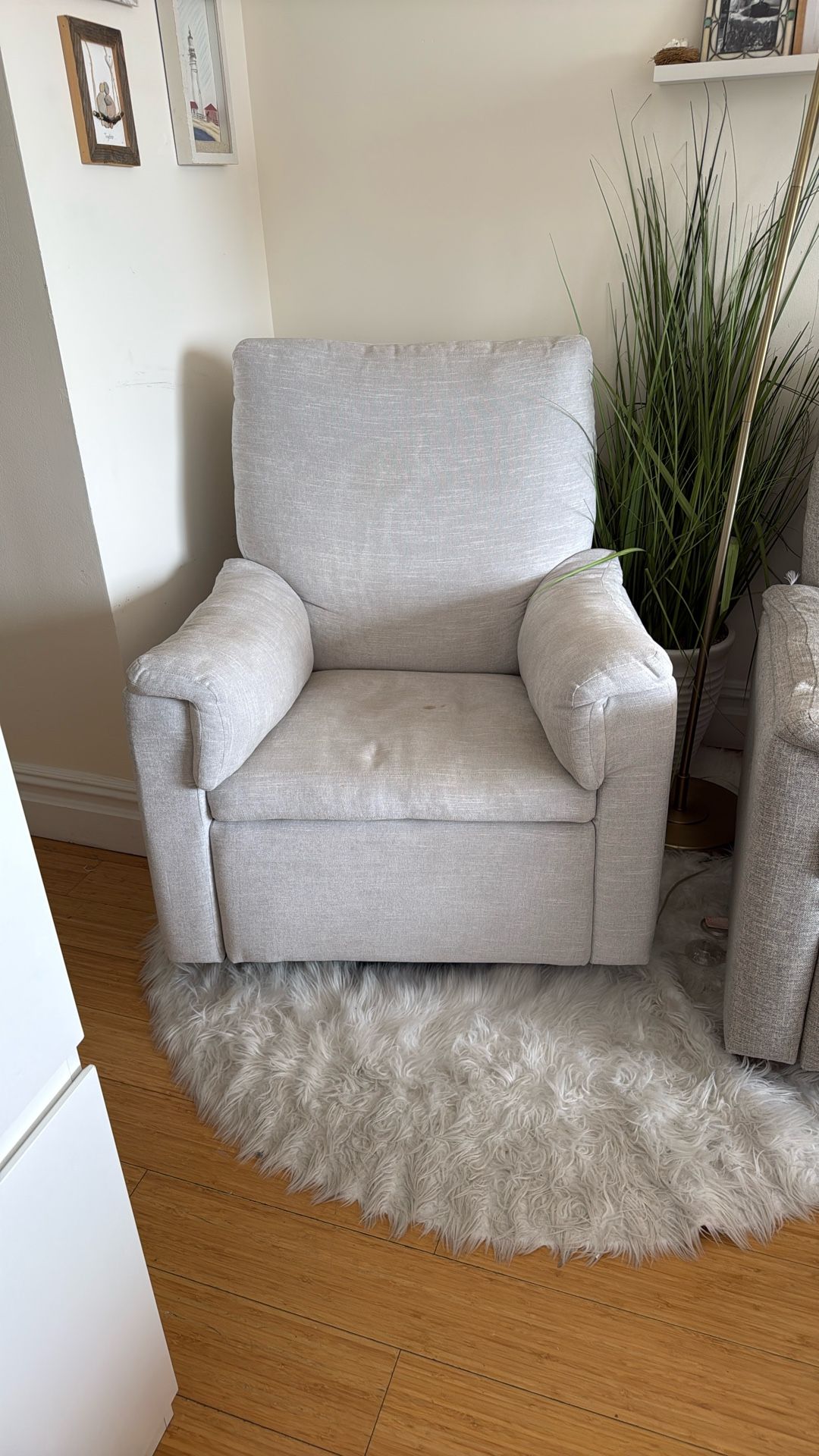 Pottery Barn Dream Manual & Swivel Glider Recliner