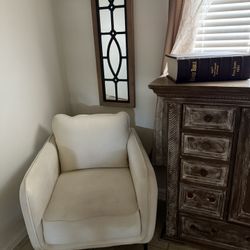 white couch 