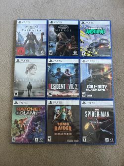 NEW PS5 Games READ DESCRIPTION ⬇️
