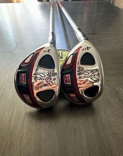 Left Hand Golf Tour Edge Exotics Xcg-4  3 .4 Hybrid Stiff  Flex Fujikura Exotics