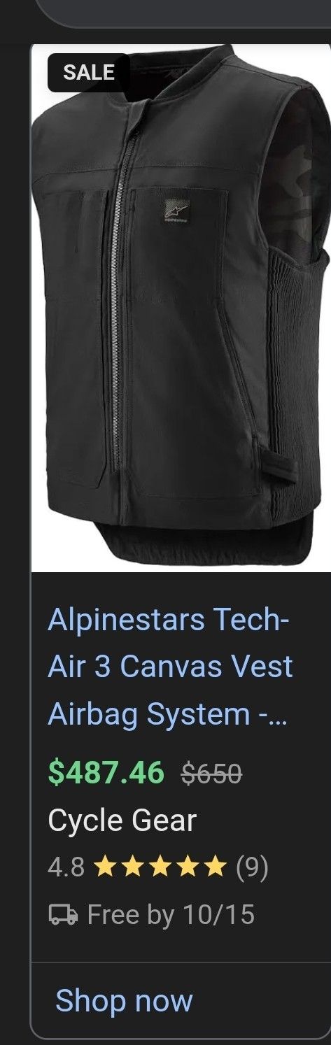 Alpine Star Airbag Vest