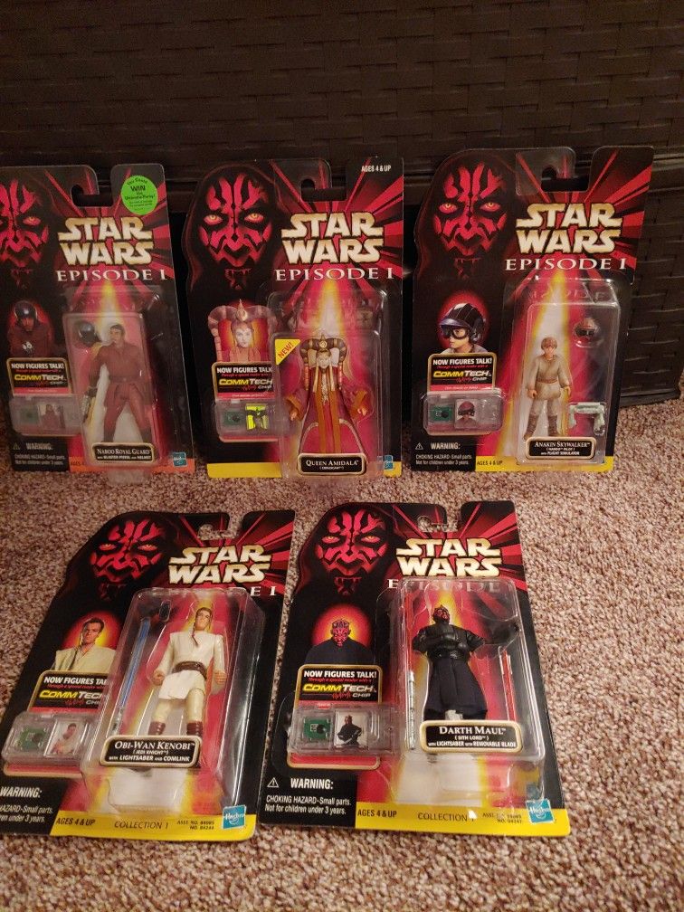 STAR WARS EPISODE COMMTECH CHIP, SET OF