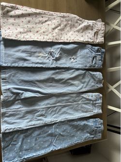 Girls wide leg jeans