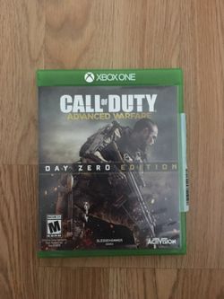 Call of duty advanced warfare Xbox one