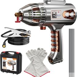 Handheld ARC Stick Welder 140A 110V,lightweight Portable inverter handheld welder Gun capable of DC Stick for Hobby DIY Projects Home Use. Arc force a