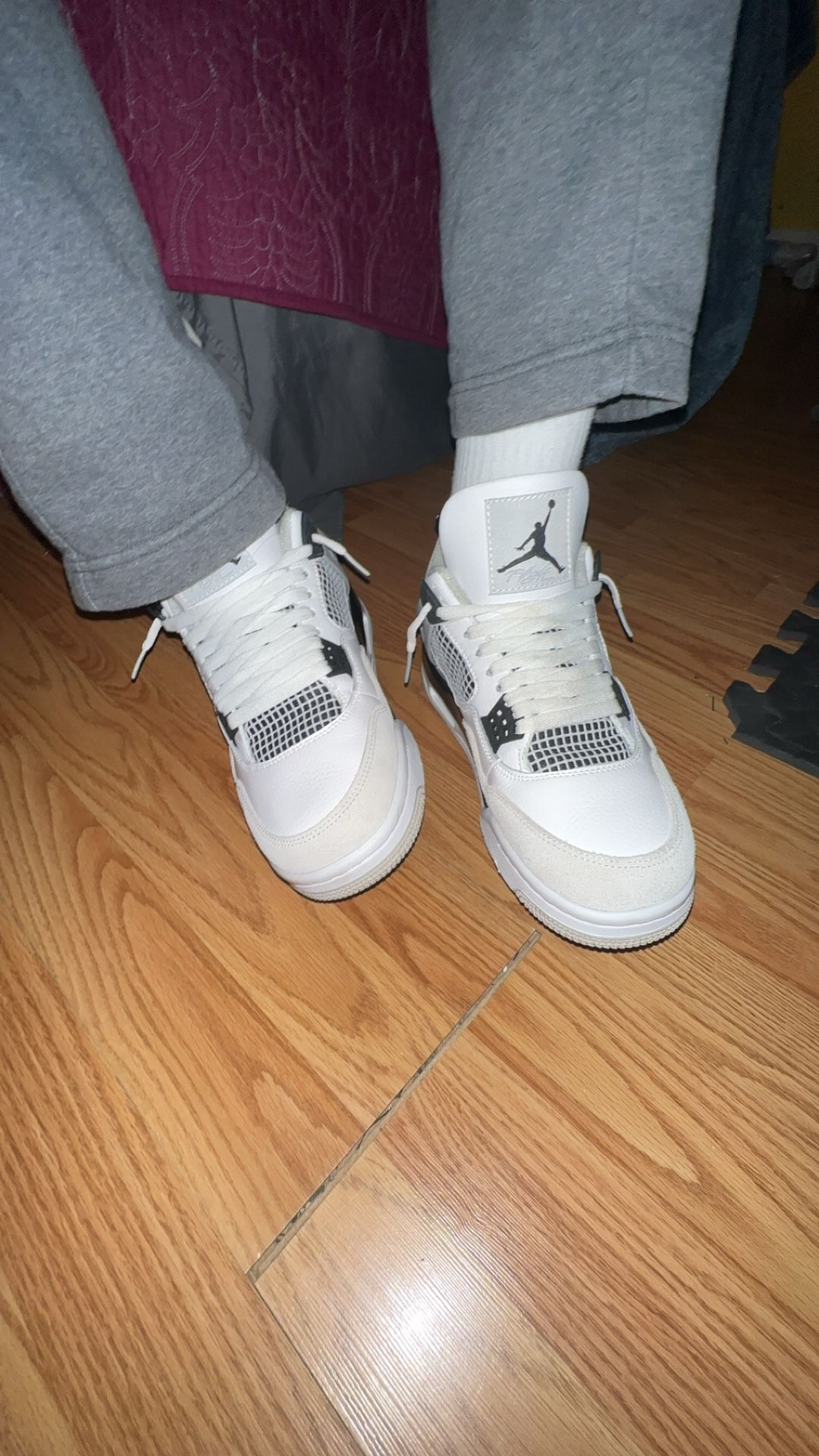 Jordan 4 military black