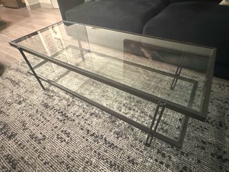 West Elm Two-Tiered Coffee Table