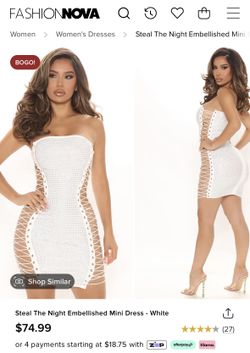 Fashion Nova Mini Dress