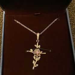 Cross Pendant Necklace for Women