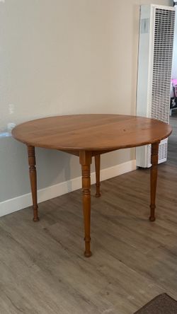 Dinner wood table